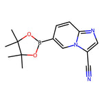6-(4,4,5,5-Tetramethyl-1,3,2-dioxaborolan-2-yl)imidazo[1,2-a]pyridine-3-carbonitrile|CS-0199357|1989745-33-6