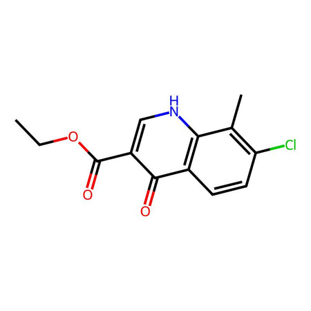 Ethyl 7-chloro-4-hydroxy-8-methylquinoline-3-carboxylate|C1821903|5350-94-7