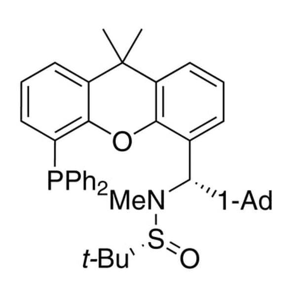 [S(R)]-N-[(S)-(2-(1-Adamantylmethyl)][5-(diphenylphosphino)-9,9-dimethyl-9H-xanthen-4-yl]methyl]-N,2-dimethyl-2-propanesulfinamide, 95%|15-0218