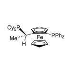 (S)-(+)-1-[(R)-2-(Diphenylphosphino)ferrocenyl]ethyldicyclohexylphosphine ethanol adduct, min. 97% (S)-(R)-JOSIPHOS|26-1211|162291-02-3