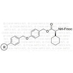 Fmoc-3-cyclohexyl glycine 4-alkoxybenzyl alcohol resin|05166