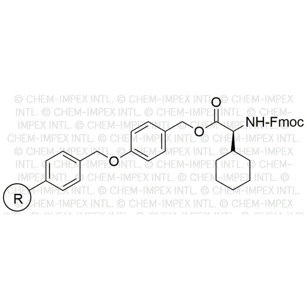 Fmoc-3-cyclohexyl glycine 4-alkoxybenzyl alcohol resin|05166