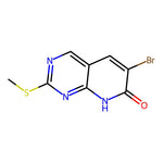 6-Bromo-2-(methylthio)pyrido[2,3-d]pyrimidin-7(8H)-one|CS-0053981|352328-87-1