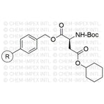 Boc-L-aspartic acid b-cyclohexyl ester Merrifield resin (0.3 - 0.8 meq/g, 100 - 200 mesh)|02752