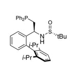 [S(R)]-N-[(1S)-1-(2',6'-Diisopropyl)-(1,1'-biphenyl)-2-yl]-2-(diphenylphosphino)ethyl]-2-methyl-2-propanesulfinamide, 95%|15-8382