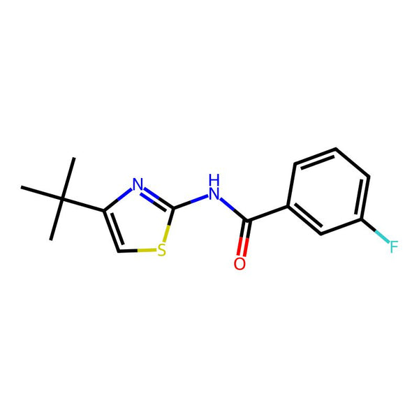 N-(4-(tert-Butyl)thiazol-2-yl)-3-fluorobenzamide|CS-0256318|352560-76-0