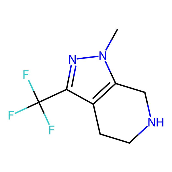 1-Methyl-3-(trifluoromethyl)-4,5,6,7-tetrahydro-1H-pyrazolo[3,4-c]pyridine|CS-0498862|794451-98-2