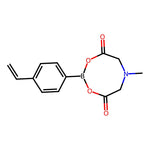 6-Methyl-2-(4-vinylphenyl)-1,3,6,2-dioxazaborocane-4,8-dione|CS-0468755|1257648-79-5