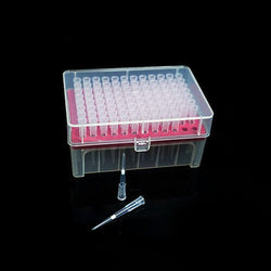 biologix 20μl  filter tips, rack pack, sterile, tip: dnase & rnase free,pp, filter material:  uhmwpe. 96 pieces/rack, 100 racks/case|23-0020A