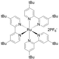 Tris[4,4'-bis(t-butyl)-2,2'-bipyridine]ruthenium(II) hexafluorophosphate, 95%|44-7940|75777-87-6