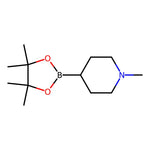 1-Methyl-4-(4,4,5,5-tetramethyl-1,3,2-dioxaborolan-2-yl)piperidine|CS-0120400|1264198-72-2