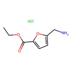 Ethyl 5-(aminomethyl)furan-2-carboxylate hydrochloride|CS-0217929|1030012-30-6