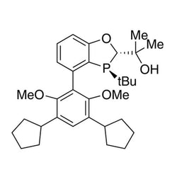 2-((2S,3S)-3-(tert-Butyl)-4-(3,5-dicyclopentyl-2,6-dimethoxyphenyl)-2,3-dihydrobenzo[d][1,3]oxaphosphol-2-yl)propan-2-ol, min. 97%, (99% ee)  (2S,3S)-Baryphos|15-6911|2416226-68-9
