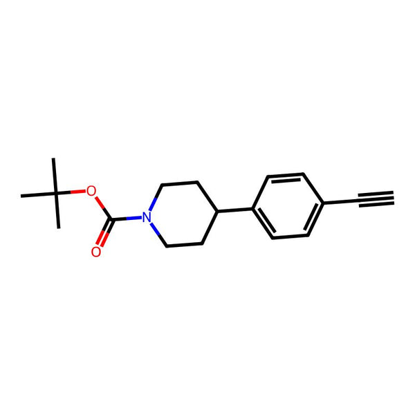 tert-Butyl 4-(4-ethynylphenyl)piperidine-1-carboxylate|CS-0608783|1009640-15-6