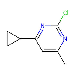 2-Chloro-4-cyclopropyl-6-methylpyrimidine|CS-0227173|121553-38-6