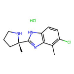 (S)-6-chloro-7-methyl-2-(2-methylpyrrolidin-2-yl)-1H-benzo[d]imidazole hydrochloride|CS-0477714|1788104-76-6