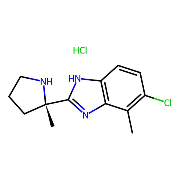 (S)-6-chloro-7-methyl-2-(2-methylpyrrolidin-2-yl)-1H-benzo[d]imidazole hydrochloride|CS-0477714|1788104-76-6
