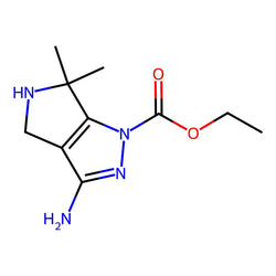 Ethyl 3-amino-6,6-dimethyl-5,6-dihydropyrrolo[3,4-c]pyrazole-1(4H)-carboxylate|CS-M3604|1823457-08-4