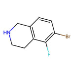 6-Bromo-5-fluoro-1,2,3,4-tetrahydroisoquinoline|CS-0188190|1781658-50-1