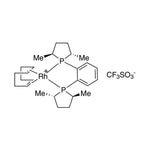 (+)-1,2-Bis((2S,5S)-2,5-dimethylphospholano)benzene(1,5-cyclooctadiene)rhodium(I)trifluoromethanesulfonate, 98+% (S,S)-Me-DUPHOS-Rh|45-0161|136705-75-4