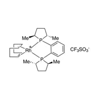 (+)-1,2-Bis((2S,5S)-2,5-dimethylphospholano)benzene(1,5-cyclooctadiene)rhodium(I)trifluoromethanesulfonate, 98+% (S,S)-Me-DUPHOS-Rh|45-0161|136705-75-4