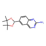 6-(4,4,5,5-Tetramethyl-1,3,2-dioxaborolan-2-yl)quinazolin-2-amine|CS-0174004|882670-92-0