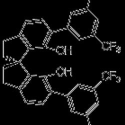 (1S)-6,6'-Bis[3,5-bis(trifluoromethyl)phenyl]-2,2',3,3'-tetrahydro-1,1'-spirobi[1H-indene]-7,7'-diol, min. 98%|08-0164|1258327-01-3
