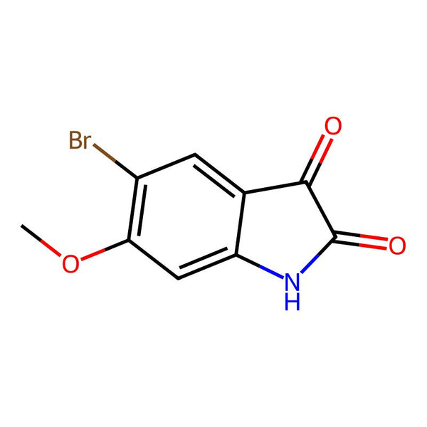 5-Bromo-6-methoxyindoline-2,3-dione|CS-0310548|130420-85-8