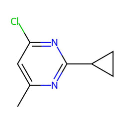 4-Chloro-2-cyclopropyl-6-methylpyrimidine|CS-0071281|7043-11-0