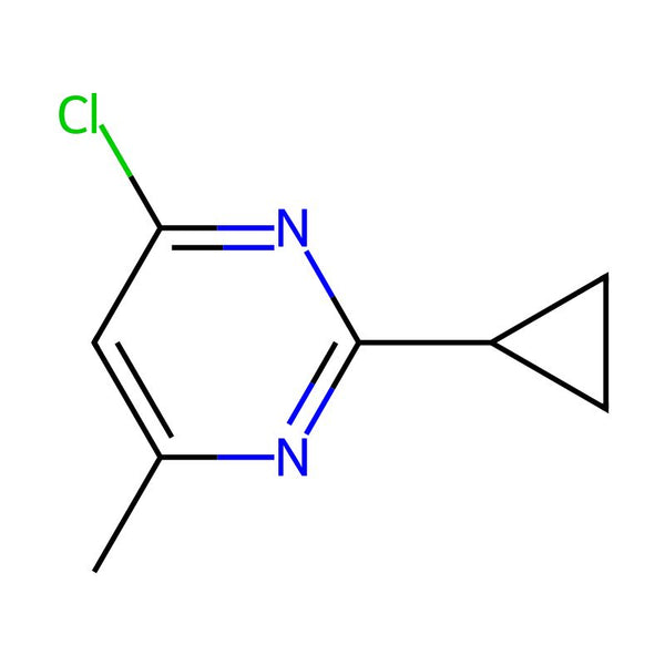 4-Chloro-2-cyclopropyl-6-methylpyrimidine|CS-0071281|7043-11-0