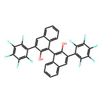 (S)-3,3'-Bis(perfluorophenyl)-[1,1'-binaphthalene]-2,2'-diol|CS-0198457|877304-22-8