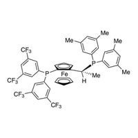 (R)-(-)-1-{(S)-2-[Bis(3,5-di-trifluoromethyl­phenyl)phosphino]ferrocenyl}ethyl­di-3,5-xylylphosphine, min. 97%|26-0965|166172-63-0