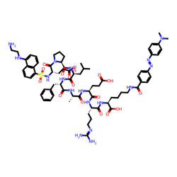 H-Glu(EDANS)-Pro-Leu-Phe-Ala-Glu-Arg-Lys(DABCYL)-OH|CPTD787444|1914987-47-5
