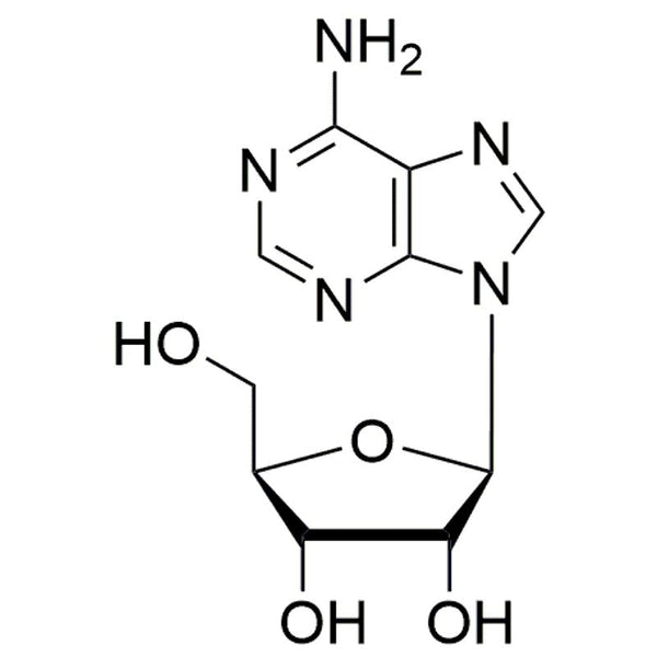 Adenosine free base, Bacterial Endotoxins = 50 EU/100g|29823|58-61-7