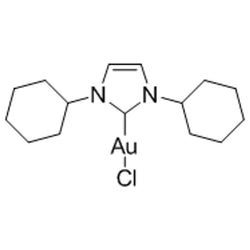 Chloro[1,3-bis(cyclohexyl)2H-imidazol-2-ylidene]gold(I), 98%|79-1220|852445-87-5