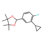 2-(3-Cyclopropyl-4-fluorophenyl)-4,4,5,5-tetramethyl-1,3,2-dioxaborolane|CS-0161643|627526-59-4