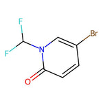 5-Bromo-1-(difluoromethyl)pyridin-2(1H)-one|CS-0038589|832735-61-2