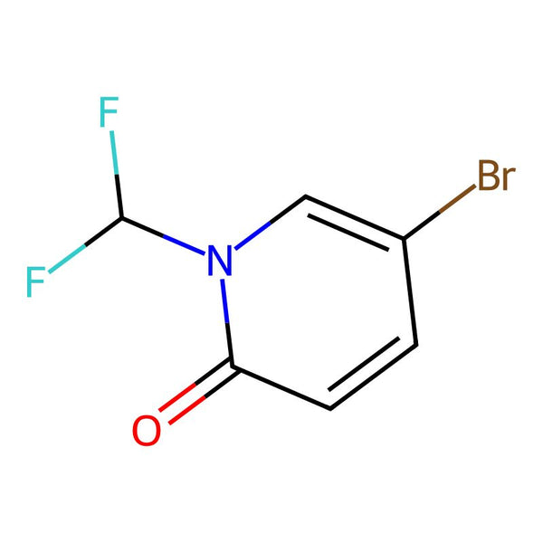 5-Bromo-1-(difluoromethyl)pyridin-2(1H)-one|CS-0038589|832735-61-2