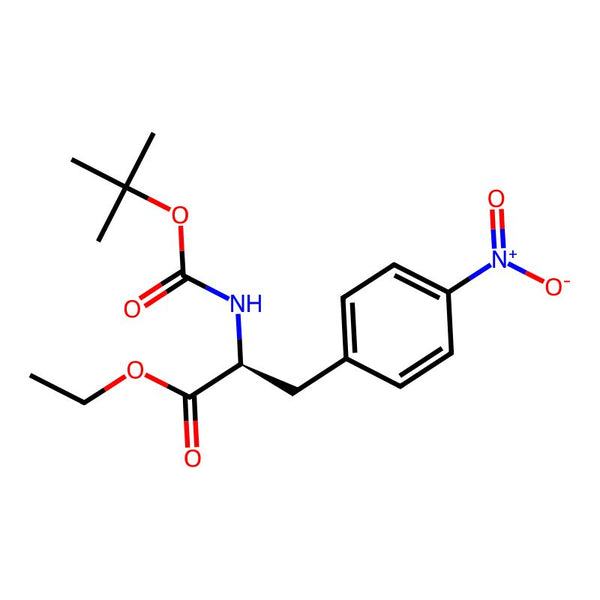 (S)-ethyl 2-(tert-butoxycarbonylamino)-3-(4-nitrophenyl)propanoate|CS-M0207|67630-00-6