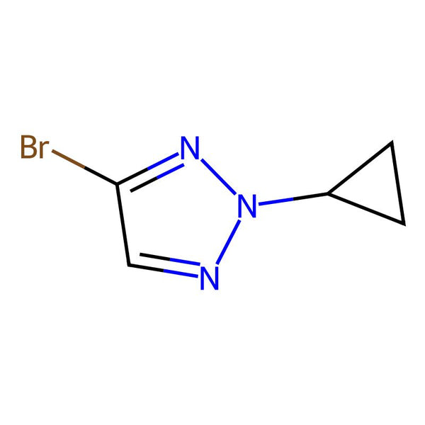 4-Bromo-2-cyclopropyl-2H-1,2,3-triazole|CS-0099867|1514587-19-9