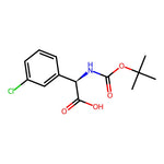 (R)-2-((tert-Butoxycarbonyl)amino)-2-(3-chlorophenyl)acetic acid|CS-0154586|926641-28-3
