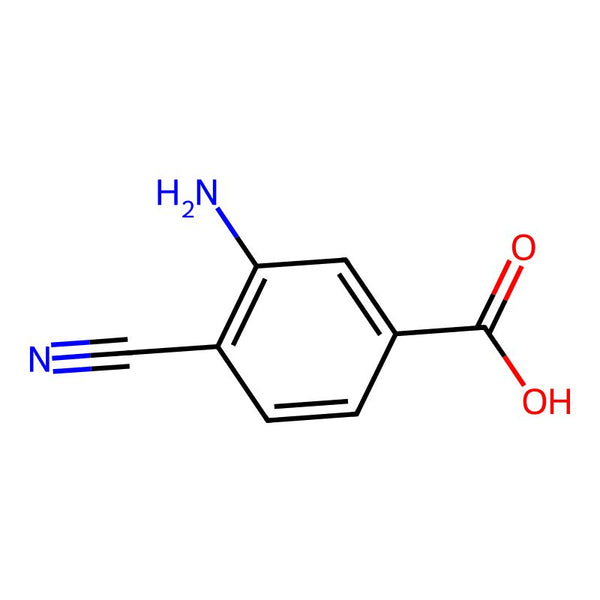 3-Amino-4-cyanobenzoic acid|CS-0060338|159847-71-9