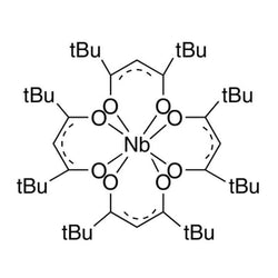 Tetrakis(2,2,6,6-tetramethyl-3,5-heptanedionato)niobium(IV), 99% [Nb(TMHD)4]|41-7000|41706-15-4