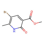 Methyl 5-bromo-6-methyl-2-oxo-1,2-dihydropyridine-3-carboxylate|CS-0376631|1692192-29-2