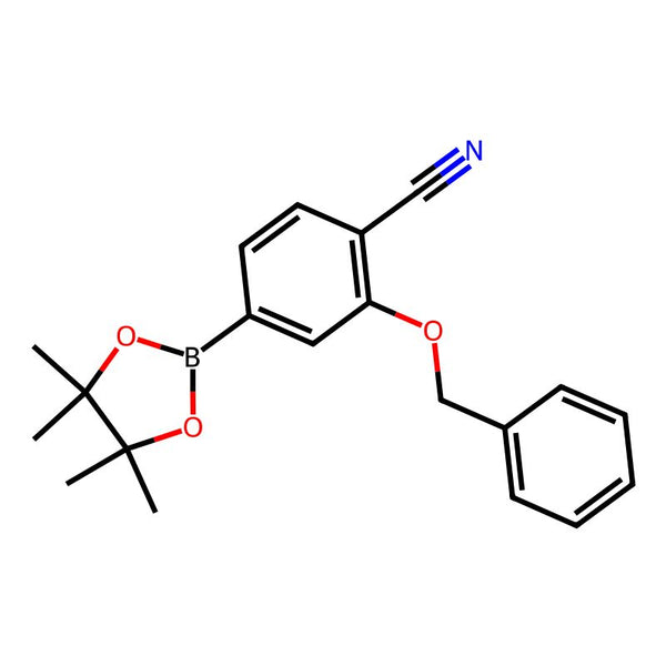 2-(Benzyloxy)-4-(4,4,5,5-tetramethyl-1,3,2-dioxaborolan-2-yl)benzonitrile|CS-0173936|1448894-65-2