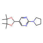 2-(Pyrrolidin-1-yl)pyrimidine-5-boronic acid pinacol ester|CS-W004007|1015242-07-5