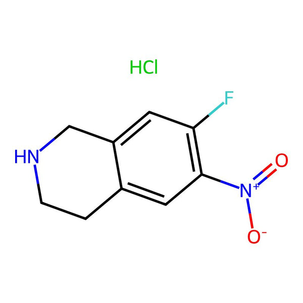 7-Fluoro-6-nitro-1,2,3,4-tetrahydroisoquinoline hydrochloride|CS-0101137|912846-66-3