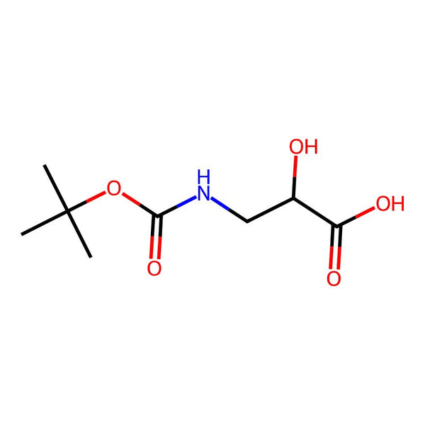 3-((tert-Butoxycarbonyl)amino)-2-hydroxypropanoic acid|CS-0154399|218916-64-4