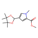 Methyl 1-methyl-4-(tetramethyl-1,3,2-dioxaborolan-2-yl)-1H-pyrrole-2-carboxylate|CS-0177525|1351379-23-1
