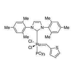 Tricyclohexylphosphine[1,3-bis(2,4,6-trimethylphenyl)imidazol-2-ylidene][2-thienylmethylene]ruthenium(II) dichloride, min. 95% [catMETium? RF 2]|44-7785|1190427-49-6